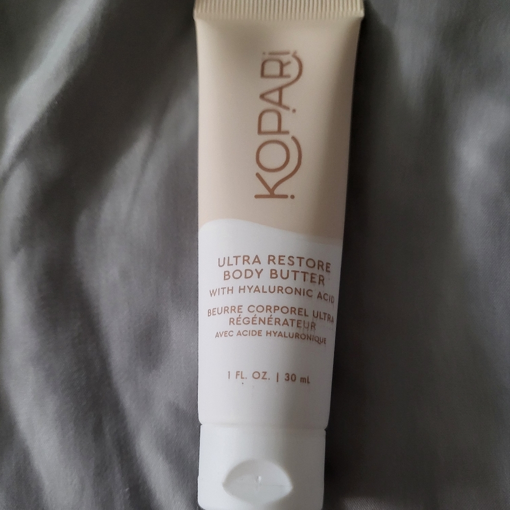 ULTRA RESTORE BODY BUTTER WITH HYALURONIC ACID SMALL TRAVEL TUBE 1 FL OZ NEW